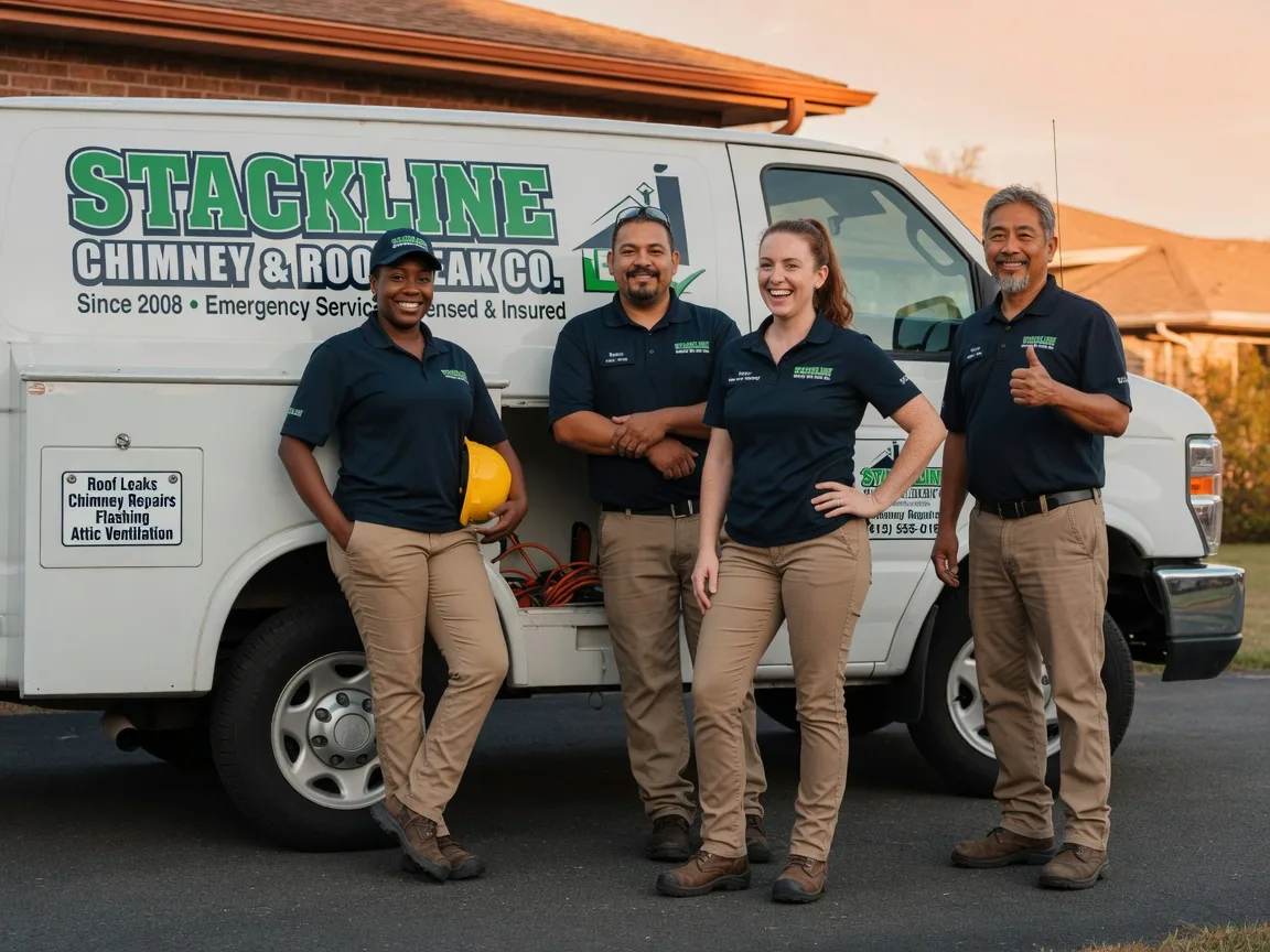 Chimney flashing repair company in Berclair, TX